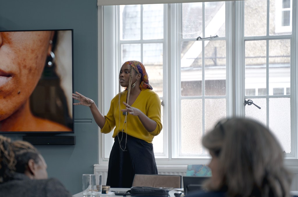 Samara Linton speaking at Cambridge Better Futures.